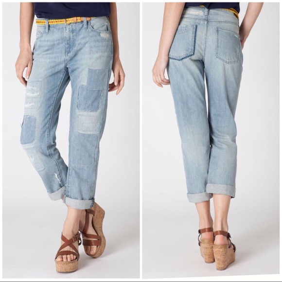 Anthropologie Denim - Holding Horses Patchwork Gable Boyfriend Jeans 28